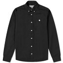 カーハート シャツ メンズ カーハート メンズ シャツ トップス Carhartt WIP Madison Shirt Black