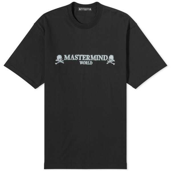 マスターマインド ワールド メンズ Tシャツ トップス MASTERMIND WORLD Brilliant Logo T-Shirt Black