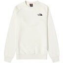 ザ・ノース・フェイス ノースフェイス メンズ パーカー・スウェットシャツ アウター The North Face Raglan Redbox Crew Sweater White