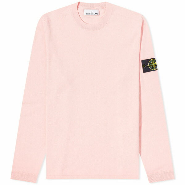 ストーンアイランド ストーンアイランド メンズ ニット&セーター アウター Stone Island Crew Neck Knit Red