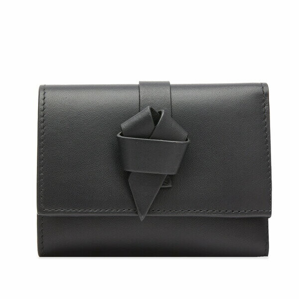  ȥǥ ǥ  ꡼ Acne Studios Musubi Trifold Wallet Black