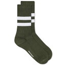 m[XvWFNg Y C A_[EFA Norse Projects Bjarki Cotton Sport Sock Green