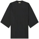 フィアオブゴッド メンズ Tシャツ トップス Fear of God 8th Embroidered Thunderbird Milano T-Shirt Black