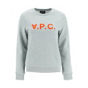 アーペーセー レディース パーカー・スウェットシャツ アウター sweat Viva Cotton Sweatshirt GRIS CHINE VERMILLON (Grey)