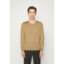 ボス メンズ ニット&セーター アウター LENO - Jumper - medium beige