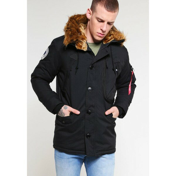 アルファインダストリーズ メンズ サンダル シューズ JACKET - Parka - black