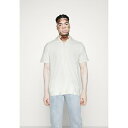 リンドーバーグ メンズ シャツ トップス TOWEL RESORT COLLAR - Shirt - off-white