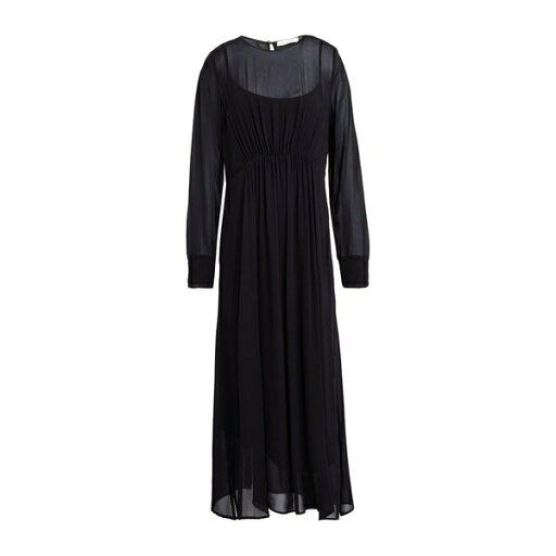 【送料無料】 マニラグレース レディース ワンピース トップス Maxi dresses Black 【送料無料】 マニラグレース レディース ワンピース トップス Maxi dresses Black