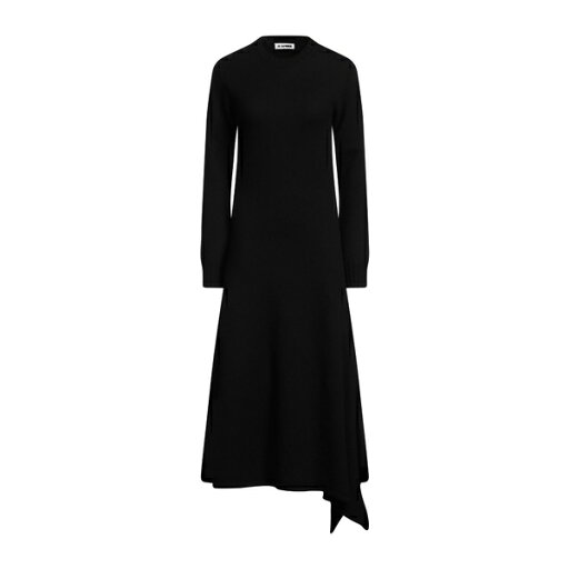 【送料無料】 ジル・サンダー レディース ワンピース トップス Midi dresses Black 【送料無料】 ジル・サンダー レディース ワンピース トップス Midi dresses Black