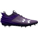 ޡ  å ݡ Under Armour Men's Blur Smoke 2.0 MC Football Cleats Purple/White