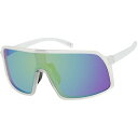 サーフアンドスポーツ メンズ サングラス・アイウェア アクセサリー Surf N Sport Boomer Sunglasses Matte Crystal Clear/Yellow Blue