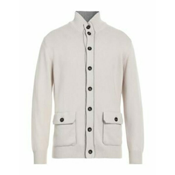 【送料無料】 カングラ メンズ カーディガン アウター Cardigans White