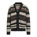 【送料無料】 バレナ メンズ カーディガン アウター Cardigans Grey