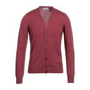 【送料無料】 グランサッソ メンズ カーディガン アウター Cardigans Red