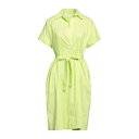 【送料無料】 リビアナコンティ レディース ワンピース トップス Midi dresses Green
