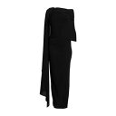 【送料無料】 ジ アティコ レディース ワンピース トップス Maxi dresses Black