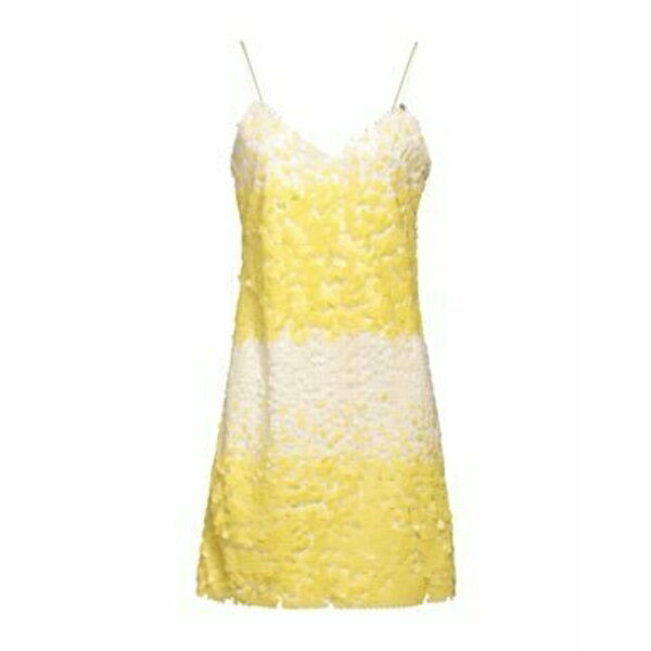 【送料無料】 コッカ レディース ワンピース トップス Mini dresses Yellow