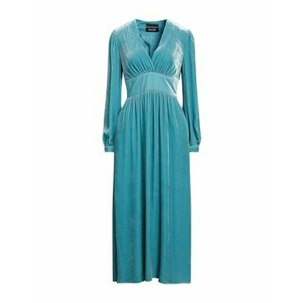 【送料無料】 モスキーノ レディース ワンピース トップス Midi dresses Azure