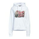 【送料無料】 ディースクエアード レディース パーカー・スウェットシャツ アウター Sweatshirts White