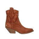 【送料無料】 ブッテロ レディース ブーツ シューズ Ankle boots Brown