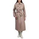 ロンドンフォグ トレンチコート レディース ロンドンフォグ レディース ジャケット＆ブルゾン アウター Women's Single-Breasted Hooded Maxi Trench Coat Driftwood