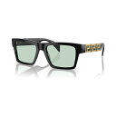 ヴェルサーチ ヴェルサーチ メンズ サングラス・アイウェア アクセサリー Men's Sunglasses, VE4445 Black