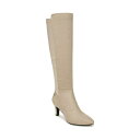 ライフストライド レディース ブーツ シューズ Gracie Wide Calf Dress Boots Dover Beige Microsuede