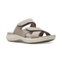 クラークス レディース サンダル シューズ Cloudsteppers「 Mira Ease Casual-Style Sandals Stone