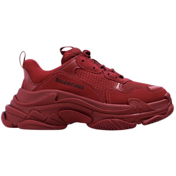 Balenciaga バレンシアガ レディース スニーカー 【Balenciaga Triple S】 サイズ EU_37 Burgundy (Women's)