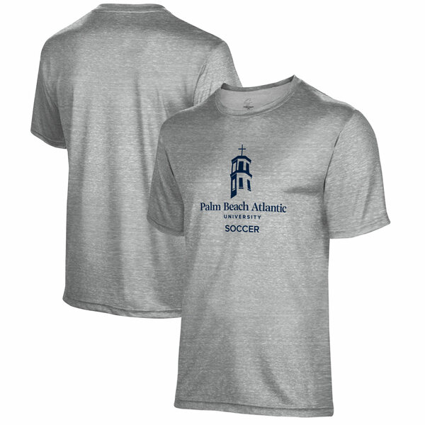 プロスフィア メンズ Tシャツ トップス Palm Beach Atlantic Sailfish ProSphere Soccer TShirt Gray