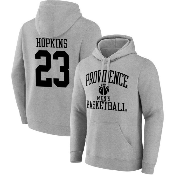 ファナティクス メンズ パーカー・スウェットシャツ アウター Providence Friars Fanatics Branded Men's Basketball PickA Player NIL Gameday Tradition Pullover Hoodie Gray