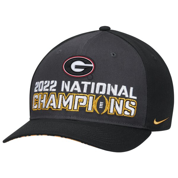 ナイキ メンズ 帽子 アクセサリー Georgia Bulldogs Nike College Football Playoff 2022 National Champions Locker Room Classic 99 ..