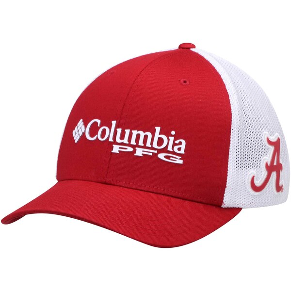 楽天astyコロンビア メンズ 帽子 アクセサリー Alabama Crimson Tide Columbia Collegiate PFG Flex Hat Crimson