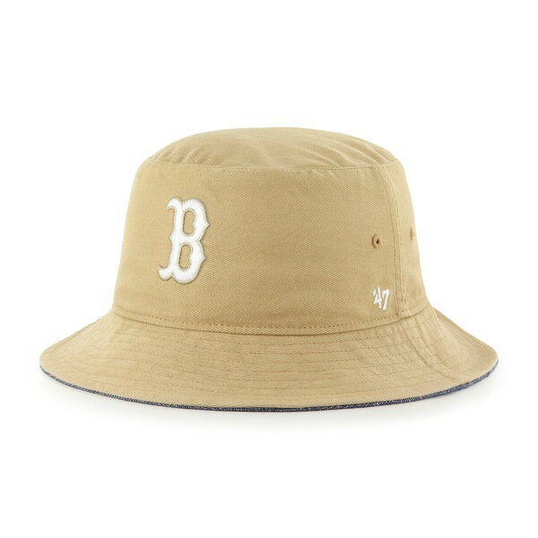 եƥ֥  ˹ ꡼ Boston Red Sox '47 Chambray Ballpark Bucket Hat Khaki