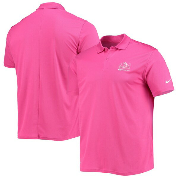 iCL Y |Vc gbvX Arnold Palmer Invitational Nike Victory Solid Wordmark Performance Polo Pink