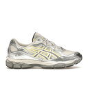 ASICS アシックス レディース スニーカー 【ASICS Gel-NYC EMMI White Huddle Yellow (Women's)】 サイズ US_9(26.0cm) White/Huddle Yellow(4)