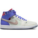 Jordan ジョーダン レディース スニーカー 【Jordan 1 Mid SE Valentine's Day Flowers (Women's)】 サイズ US_9(26.0cm) Sail/White/University Red/Fossil Stone