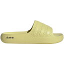 adidas アディダス レディース スニーカー 【adidas Adilette Ayoon Slides Powder Yellow Core Black (Women's)】 サイズ US_6(23.0cm) Powder Yellow/Powder Yellow/Core Black(4)