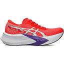 ASICS アシックス レディース スニーカー 【ASICS Magic Speed 4 Flash Red White (Women's)】 サイズ US_9...
