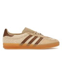 adidas アディダス レディース スニーカー 【adidas Gazelle Indoor Sand Strata Premium Brown (Women...
