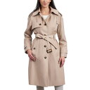 ロンドンフォグ トレンチコート レディース ロンドンフォグ レディース ジャケット＆ブルゾン アウター Women's Belted Hooded Water-Resistant Trench Coat Stone