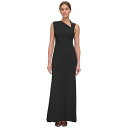 _i L j[[N fB[X s[X gbvX Women's Asymmetric-Neck Sequin-Detail Gown Black