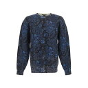エトロ メンズ ニット&セーター アウター Printed Knit Blue