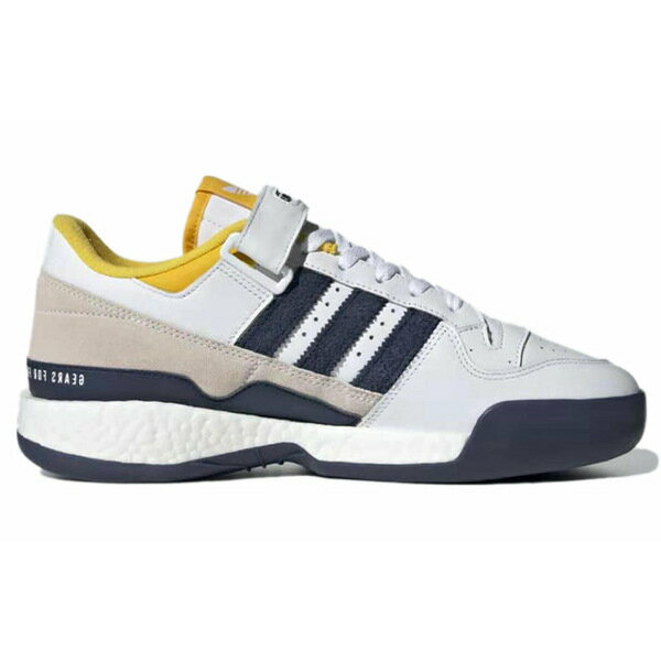 adidas アディダス メンズ スニーカー 【adidas Human Made x Forum Low 'Hazy Yellow Navy' S42975】 サイズ US_10.5(28.5cm)