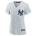ナイキ レディース ユニフォーム トップス Anthony Rizzo New York Yankees Nike Women 039 s Home Official Replica Player Jersey White