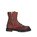 【送料無料】 プレミアータ メンズ ブーツ シューズ Ankle boots Red(4)