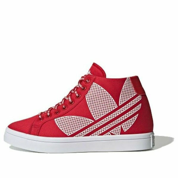楽天astyadidas アディダス レディース スニーカー 【（WMNS） adidas originals Courtvantage Heel Logo 'Red White' FU6821】 サイズ US_7（24.0cm）