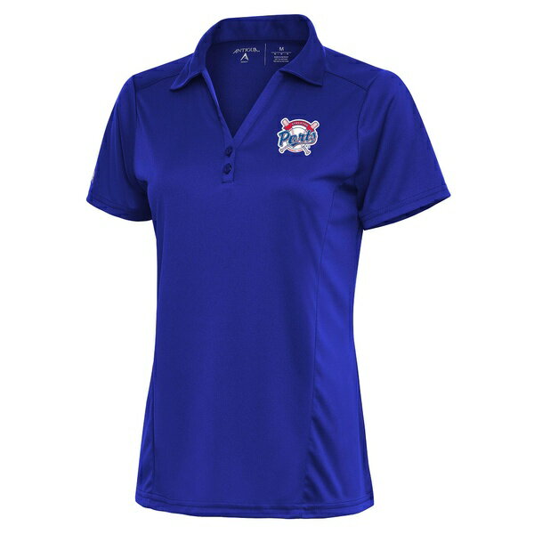 アンティグア レディース ポロシャツ トップス Stockton Ports Antigua Women's Tribute Polo Royal