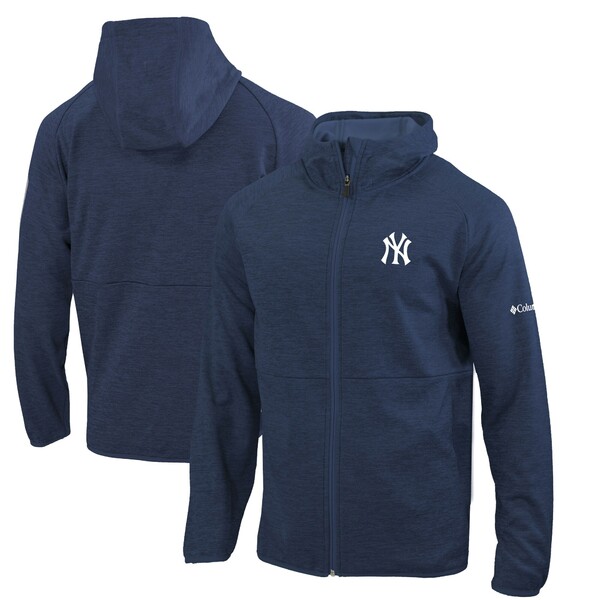 ӥ  㥱åȡ֥륾  New York Yankees Columbia OmniWick It's Time FullZip Jacket Navy