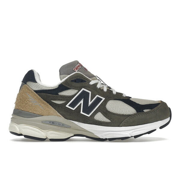 New Balance ニューバランス メンズ スニーカー 【New Balance 990v3】 サイズ US_11(29.0cm) MiUSA Grey Blue Olive